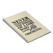 かぎ編おもしろいみ引用文の贈り物 ノートブック (右側)