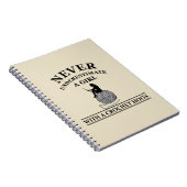 かぎ編おもしろいみ引用文の贈り物 ノートブック (右側)