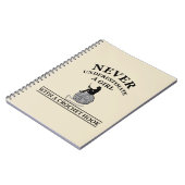 かぎ編おもしろいみ引用文の贈り物 ノートブック (左側)