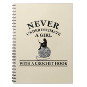 かぎ編おもしろいみ引用文の贈り物 ノートブック (正面)