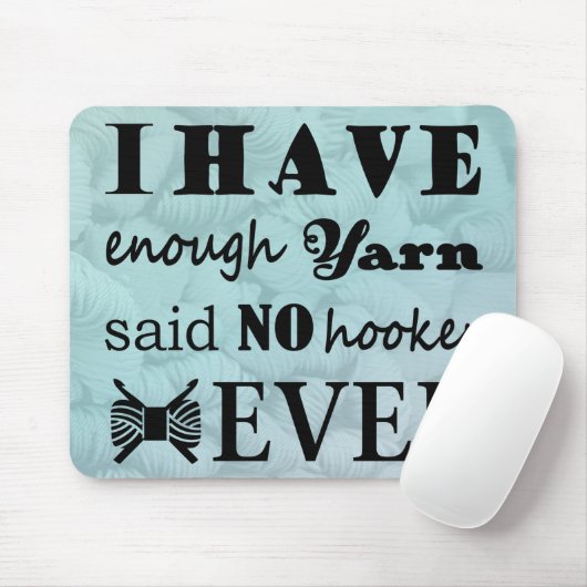 かぎ編み・不十分な糸フックアクラフト マウスパッド (マウス)