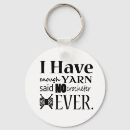 かぎ編み・糸の工芸品が不十分 キーホルダー