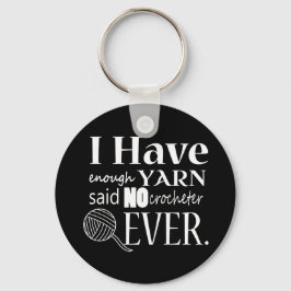 かぎ編み・糸の工芸品が不十分 キーホルダー