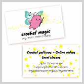 かぎ針かわいい動物魔法妖精の糸の工芸品