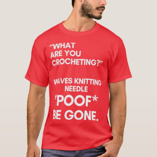 かぎ針が無くなる Tシャツ