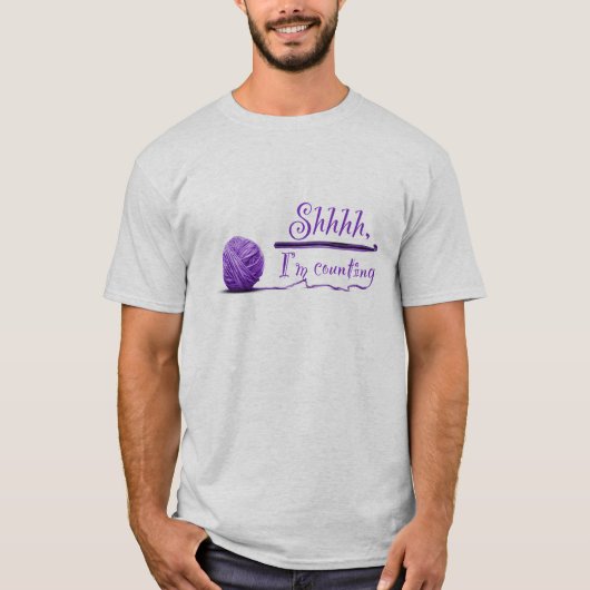 かぎ針で編むワイシャツ Tシャツ (正面)