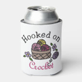 かぎ針に引かれる 缶クーラー (缶正面)