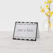 かぎ針の刃の付いたネテカード カード (黄色い花)