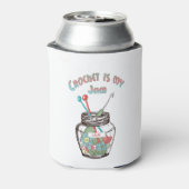 かぎ針は私のジャムだ 缶クーラー (缶裏面)