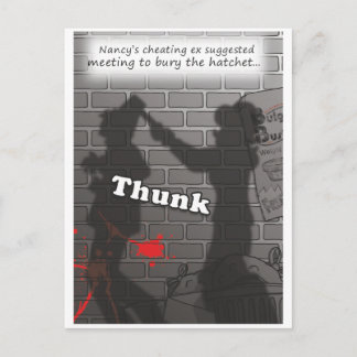 「かぎ針を埋めろ」 ポストカード