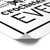 かぎ針不十分な糸クラフトルーム ポスター (角)