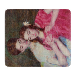 かぎ針師のレッスン（姉妹2人） カッティングボード