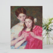 かぎ針師のレッスン（姉妹2人） カード (スタンド正面)