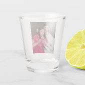 かぎ針師のレッスン（姉妹2人） ショットグラス (裏面)