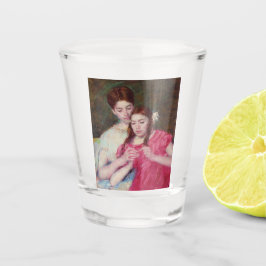 かぎ針師のレッスン（姉妹2人） ショットグラス