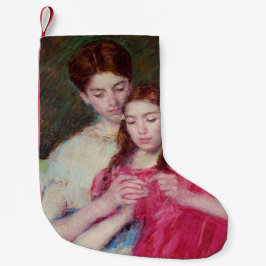 かぎ針師のレッスン（姉妹2人） スモールクリスマスストッキング