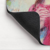 かぎ針師のレッスン（姉妹2人） マウスパッド (コーナー)