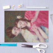 かぎ針師のレッスン(姉妹2人) 薄葉紙 (クラフト)