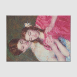 かぎ針師のレッスン(姉妹2人) 薄葉紙