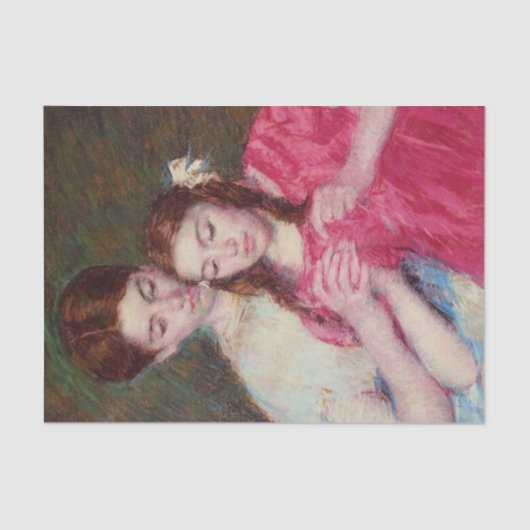 かぎ針師のレッスン(姉妹2人) 薄葉紙 (正面)