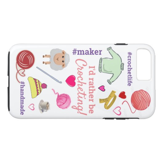 かぎ針箱 Case-Mate iPhoneケース (裏面(横))