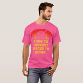 かぎ針編みが好きすぎて仕事をやらされる ハాసニスト・ニッティングスター Tシャツ (正面フル)