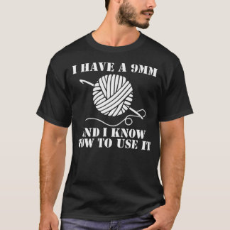 かぎ針編みで9Mm使います Tシャツ