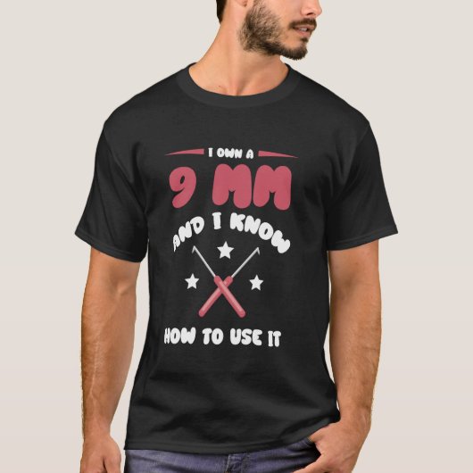 かぎ針編みのかぎ針編み Tシャツ (正面)