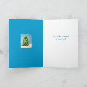 かぎ針編みのグループのクリスマスカード シーズンカード (内部)