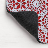 かぎ針編みのデザイン マウスパッド (コーナー)