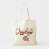 かぎ針編みのバッグ トートバッグ (正面)