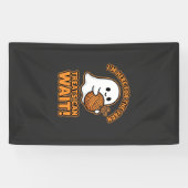 かぎ針編みの幽霊の毛糸のハロウィンデザイン 横断幕 (横)