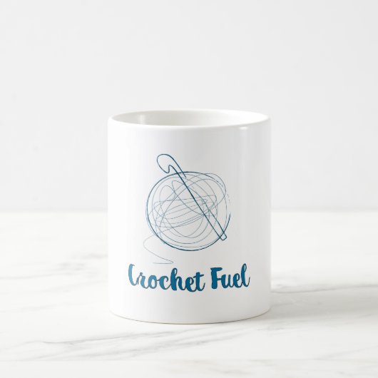 かぎ針編みの燃料 コーヒーマグカップ (中央)