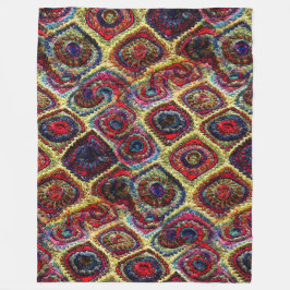 かぎ針編みの総括的なbywhacky フリースブランケット