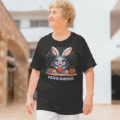 かぎ針編みをするお母さんやおばあちゃんへのウサギの引退祝いギフト Tシャツ