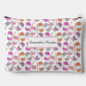 かぎ針編みクラフトヤーン アクセサリーポーチ (裏面)