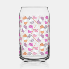 かぎ針編みクラフトヤーン ガラス缶