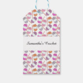 かぎ針編みクラフトヤーン ギフトタグ (正面)