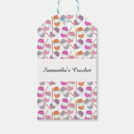 かぎ針編みクラフトヤーン ギフトタグ