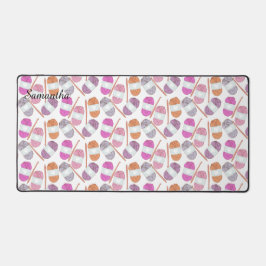 かぎ針編みクラフトヤーン デスクマット