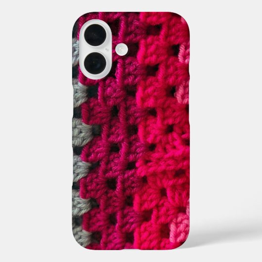 かぎ針編みグラニースクエアパターン Case-Mate iPhoneケース (裏面)