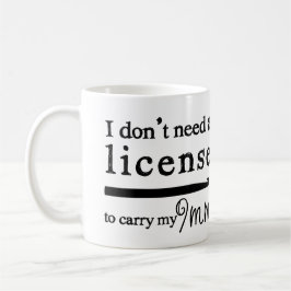 かぎ針編みホック免許証9mmの技術 ツートーンマグカップ