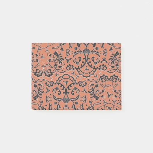 かぎ針編み刺繍の創造 2 ポストイット (正面)