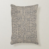 かぎ針編み刺繍作品 アクセントクッション (正面(垂直))