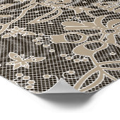 かぎ針編み刺繍作品 ポスター (角)