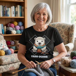 かぎ針編み好きな母や祖母への退職祝いギフト Tシャツ