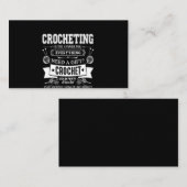 かぎ針編み好き|かぎ編みが大好き 名刺 (正面/裏面)