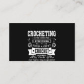 かぎ針編み好き|かぎ編みが大好き 名刺 (正面)