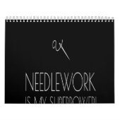 かぎ針編み愛好者|かぎ針編みニーズは私の超大国 カレンダー (カバー)