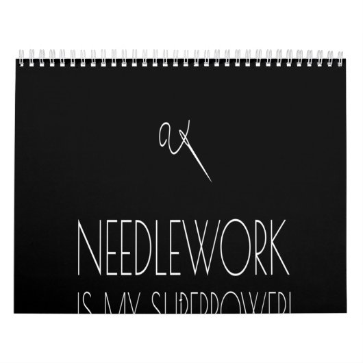 かぎ針編み愛好者|かぎ針編みニーズは私の超大国 カレンダー (カバー)